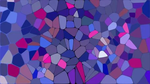 Stylish colorful mosaic pattern Illustrazione stock