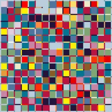 Stylish colorful mosaic pattern 스톡 일러스트