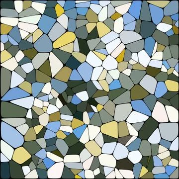 Stylish colorful mosaic pattern 스톡 일러스트