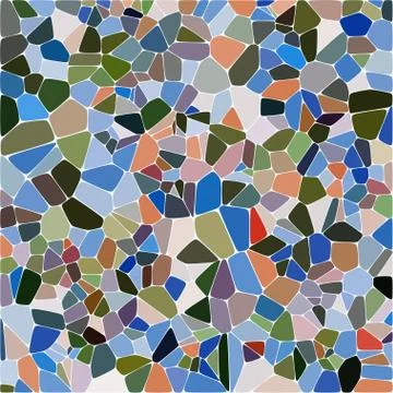 Stylish colorful mosaic pattern 스톡 일러스트