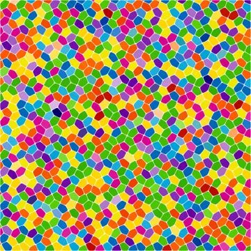 Stylish colorful mosaic pattern 스톡 일러스트