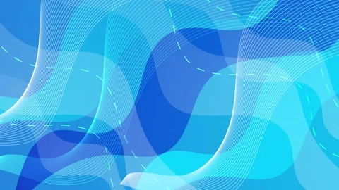 Stylish curvy background with geometric pattern and lines forming an abstract Stock Footage 295101090