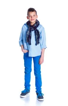 Stylish cute boy 写真素材