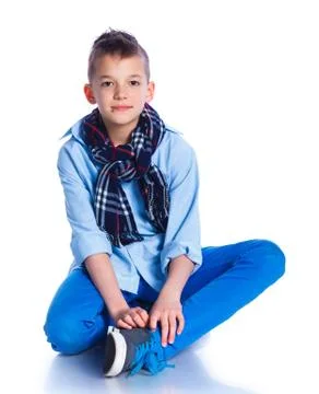 Stylish cute boy Фото