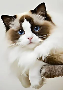 Stylish cute cat Stock Photos