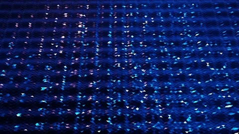 Stylish dark abstract low poly background in 4k. Abstract waves move on glossy Video stock 137504381