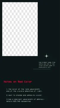 Stylish Dark Vertical Frame with Notes On Dark Background and Spot for Your Stock Illustration