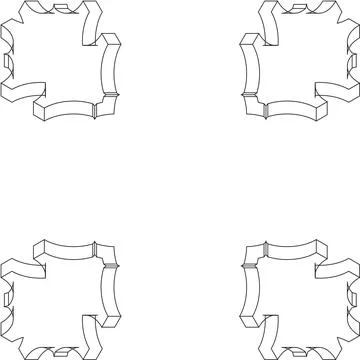 Stylish Decorative Vector Texture Repeatable Abstract Pattern for Digital a.. Stock Photos