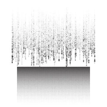 Stylish Dotted Background Halftone Pattern for Modern Geometric Stylish Art Stock Illustration