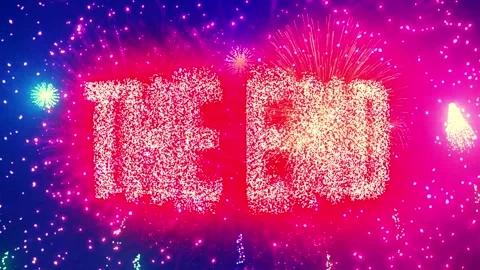 Stylish 'The End' Text Animation in 4K for Versatile Use 動画素材 293951449