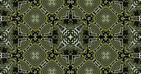 Stylish Exquisite Abstract Kaleidoscope Complex Pattern Loop Stock Footage 159346265