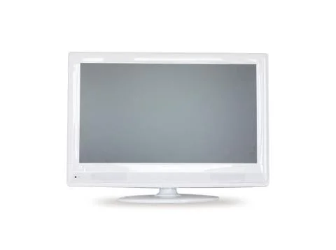 Stylish flat screen tv Stock Photos
