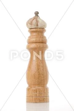 Stylish garlic condiment dispenser Stock Photos