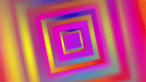 Stylish Gradient Color Animation With of Red Rectangle Stock Footage 186057849