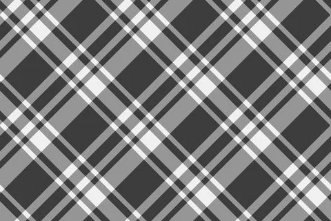 Stylish grayscale diagonal plaid pattern.  Perfect for textile design, websit Stockillustratie