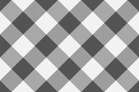 Stylish grayscale gingham pattern.  Perfect for textile design, website backg Stock Illustration