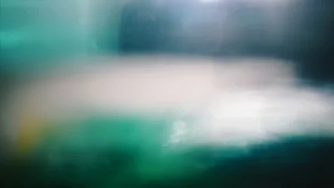 Stylish green lights, random distortion, tv damage effect. Video stock 106687763