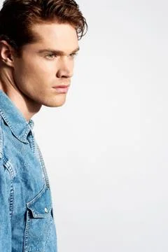 Stylish guy looking away Stock Photos