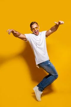 Stylish guy pointing at camera Stock Photos