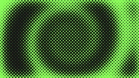 Stylish halftone pattern small black dots on green background Vídeos de archivo 297615390