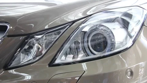 Stylish headlight Video stock 8650932