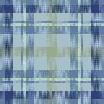 Stylish herringbone and plaid pattern in calming blue and green tones. Perf.. Illustrazione stock