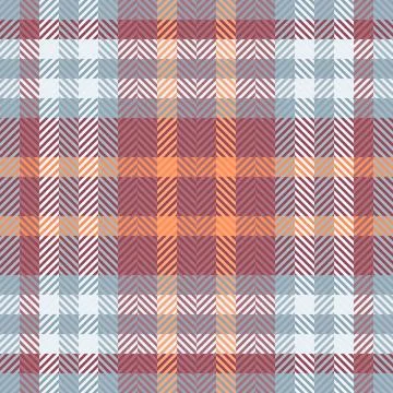 Stylish herringbone and plaid pattern in muted autumnal tones.  Perfect for t Illustrazione stock