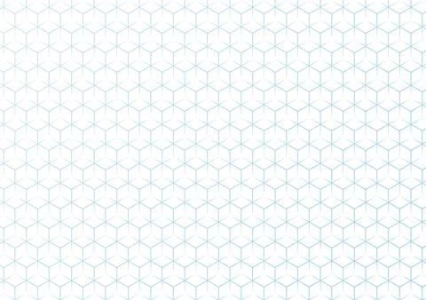 Stylish hexagonal line pattern background Stock Illustration