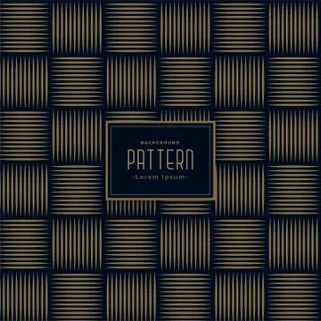 Stylish horizontal and vertical lines pattern background Illustrazione stock