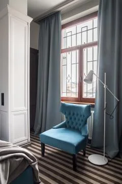 Stylish hotel room Stock-Fotos