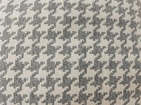 Stylish Houndstooth Fabric Pattern for Modern Interiors Fotos Stock