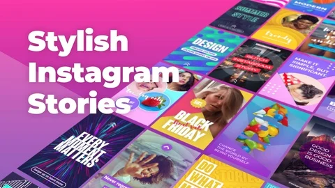 Stylish Instagram Stories Stock After Effects