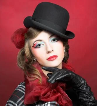 Stylish lady. Stock Photos