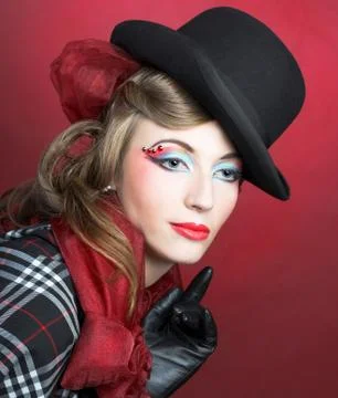 Stylish lady. Stock Photos