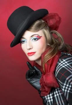 Stylish lady. Stock Photos