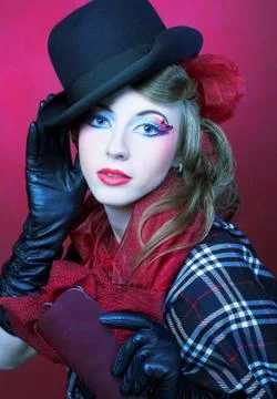 Stylish lady. Stock Photos