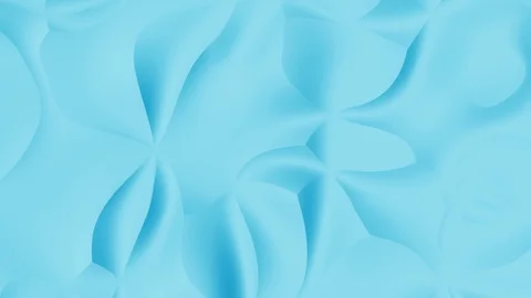 Stylish light blue background with abstract surface structure - seamless looping Video stock 88761993