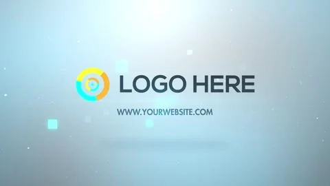 Stylish Logo Reveal After Effects stock