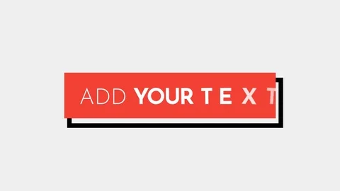 Stylish Lower Thirds After Effects stock