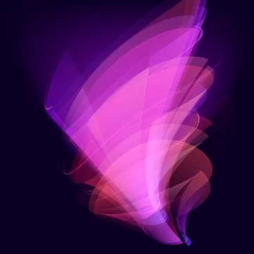 Stylish magical effect vector design. Virtual beauty shine abstract background Stock Illustration