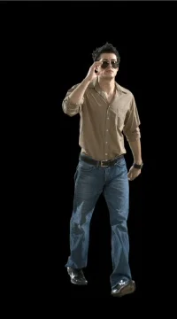 Stylish Man Walking 库存影片 79712