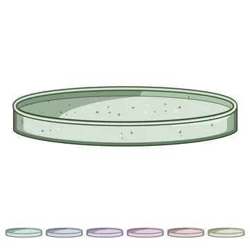 Stylish marble coaster cartoon vector graphic Stock Illustration