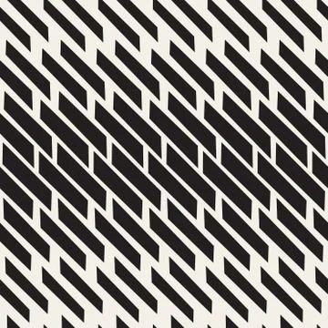 Stylish Minimalistic Halftone Grid. . Vector Seamless Black and White Pattern 스톡 일러스트