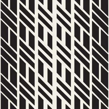 Stylish Minimalistic Halftone Grid. . Vector Seamless Black and White Pattern 스톡 일러스트