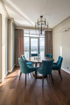 Stylish modern interior Stock Photos