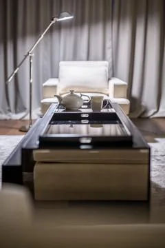 Stylish modern interior Stock Photos