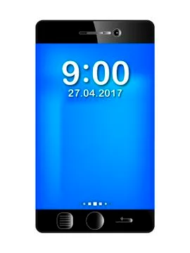 Stylish modern smartphone Stock-Illustration