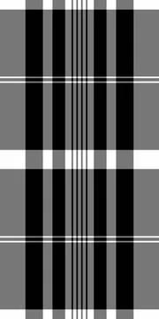 Stylish monochrome plaid pattern.  Perfect for textile design, website backgr Illustrazione stock
