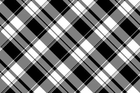 Stylish monochrome plaid pattern.  Perfect for textile design, website backgr Illustrazione stock