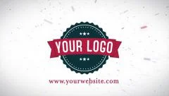 Stylish Particles Logo Reveal Stock After Effects